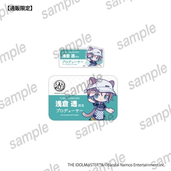 [PREORDER] Idolmaster Shiny Colors x Maneki Neko Karaoke Business-style Card & Acrylic Badge Sets