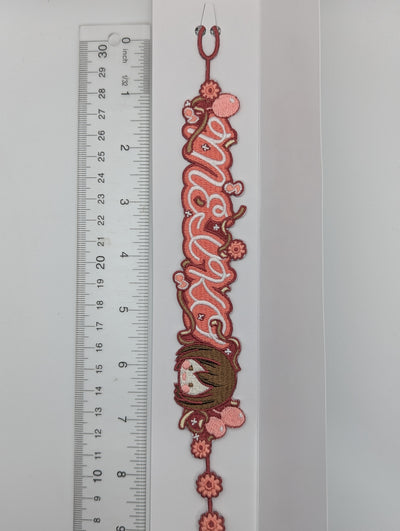 MEIKO Project Sekai 4th Anniversary Embroidered Bracelet