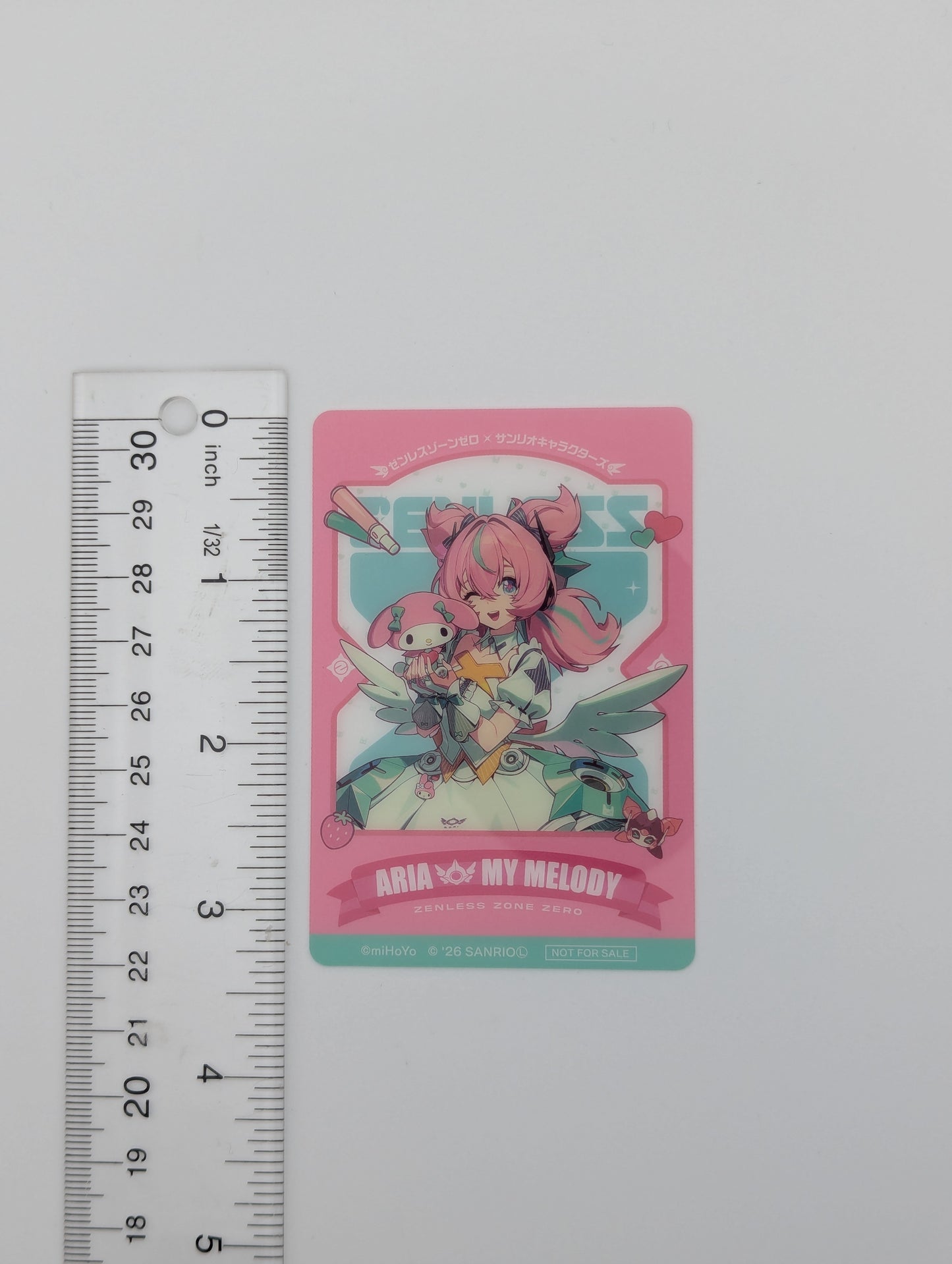 Aria Zenless Zone Zero x Sanrio Clear Card