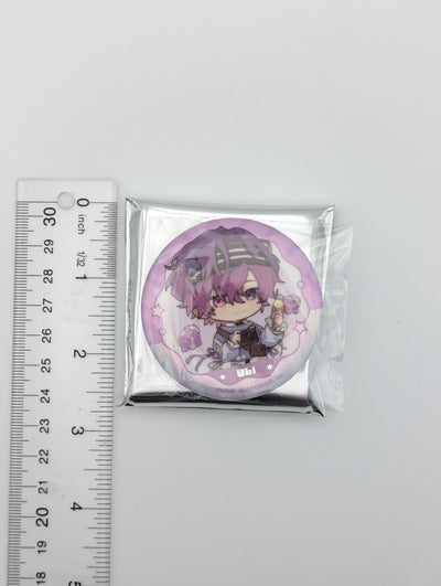 Uki Violeta Nijisanji x IPSTAR Can Badge