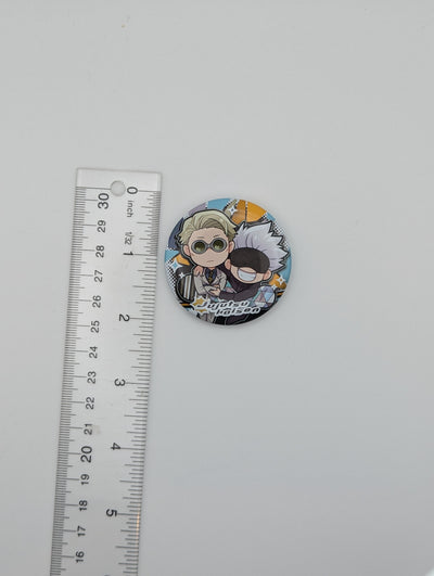 Kento Nanami Gojo Satoru Jujutsu Kaisen Can Badge