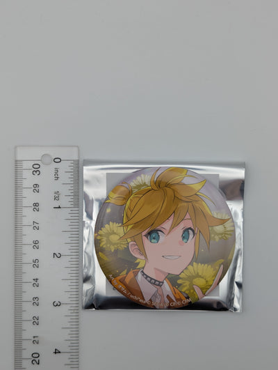 Kagamine Len Project Sekai 4th Anniversary Connect Live Can Badge