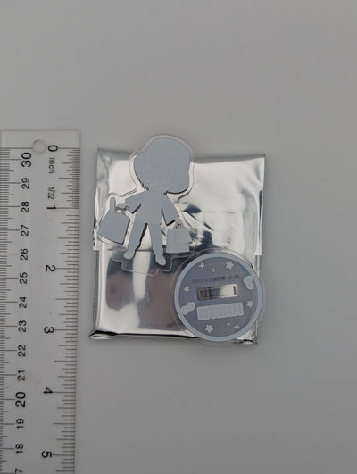 KAITO Hatsune Miku Don Quijote Akiba Culture Mini Acrylic Stand