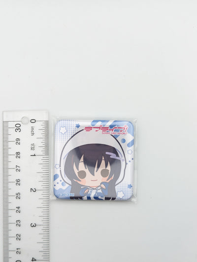 Umi Sonoda Love Live Hoodie ver. Square Can Badge
