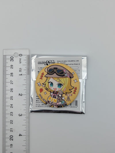 Kagamine Rin Project Sekai 5th Live Frontier Chibi Can Badge