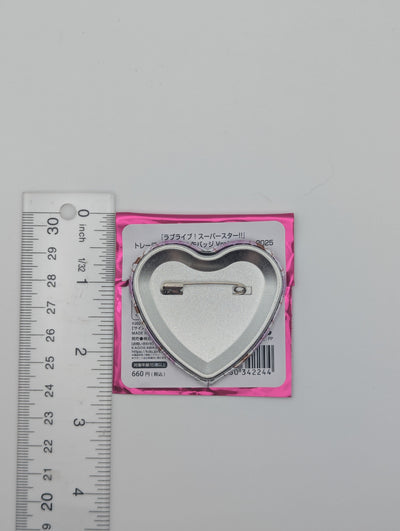 Margarete Wien Love Live Valentine's ver Heart Can Badge