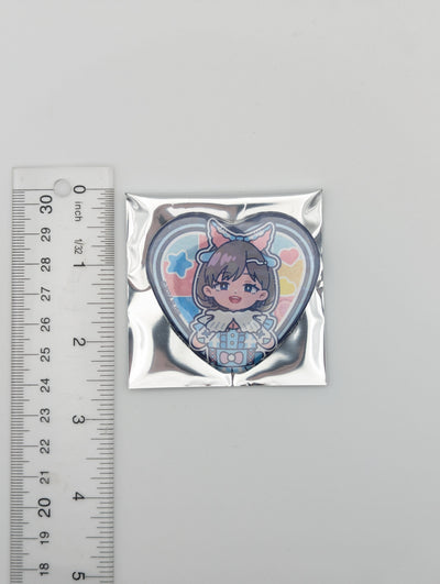 Keke Tang Love Live Heart Can Badge
