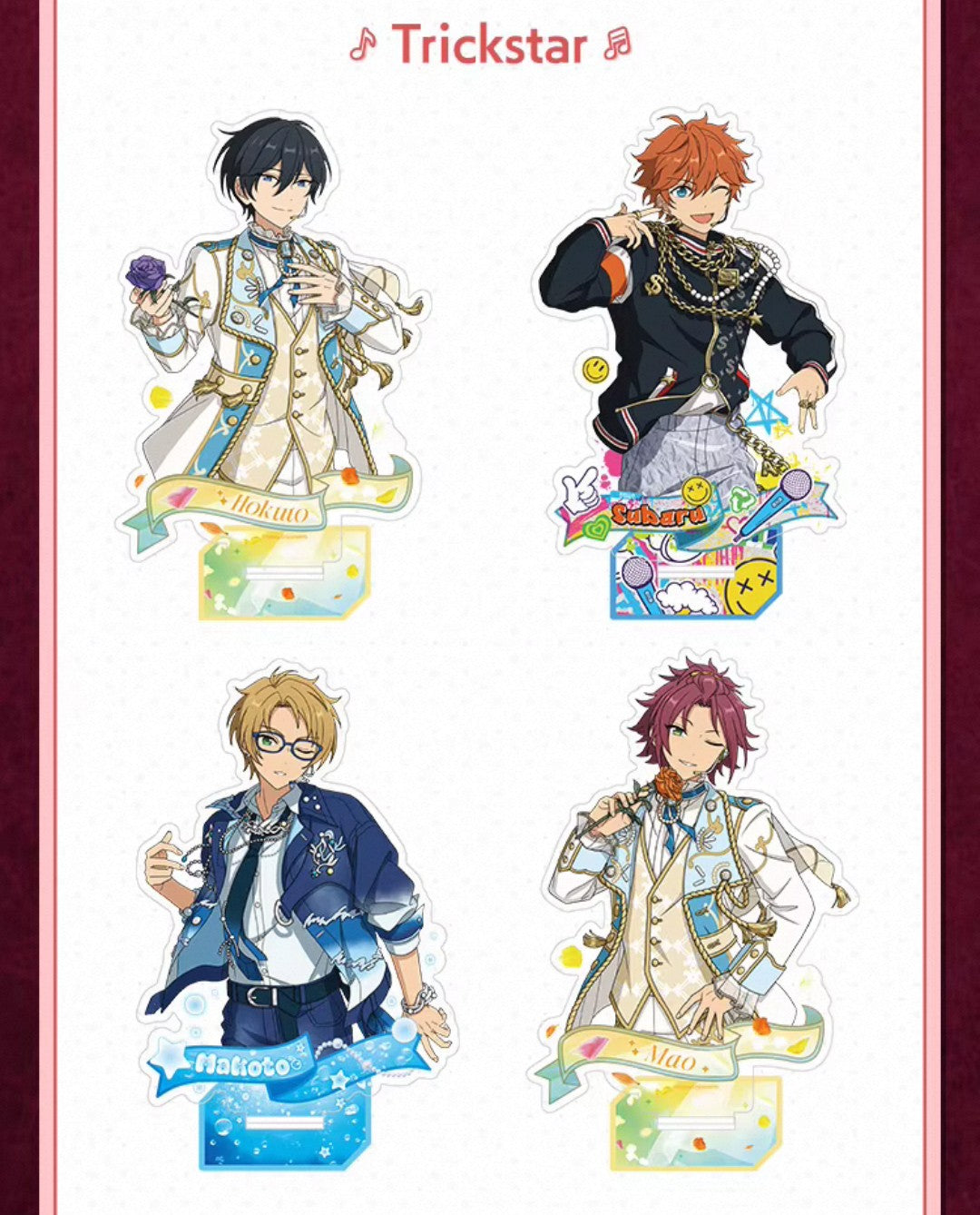 [PREORDER] CN Ensemble Stars 10 UNIT SONG Acrylic Stands