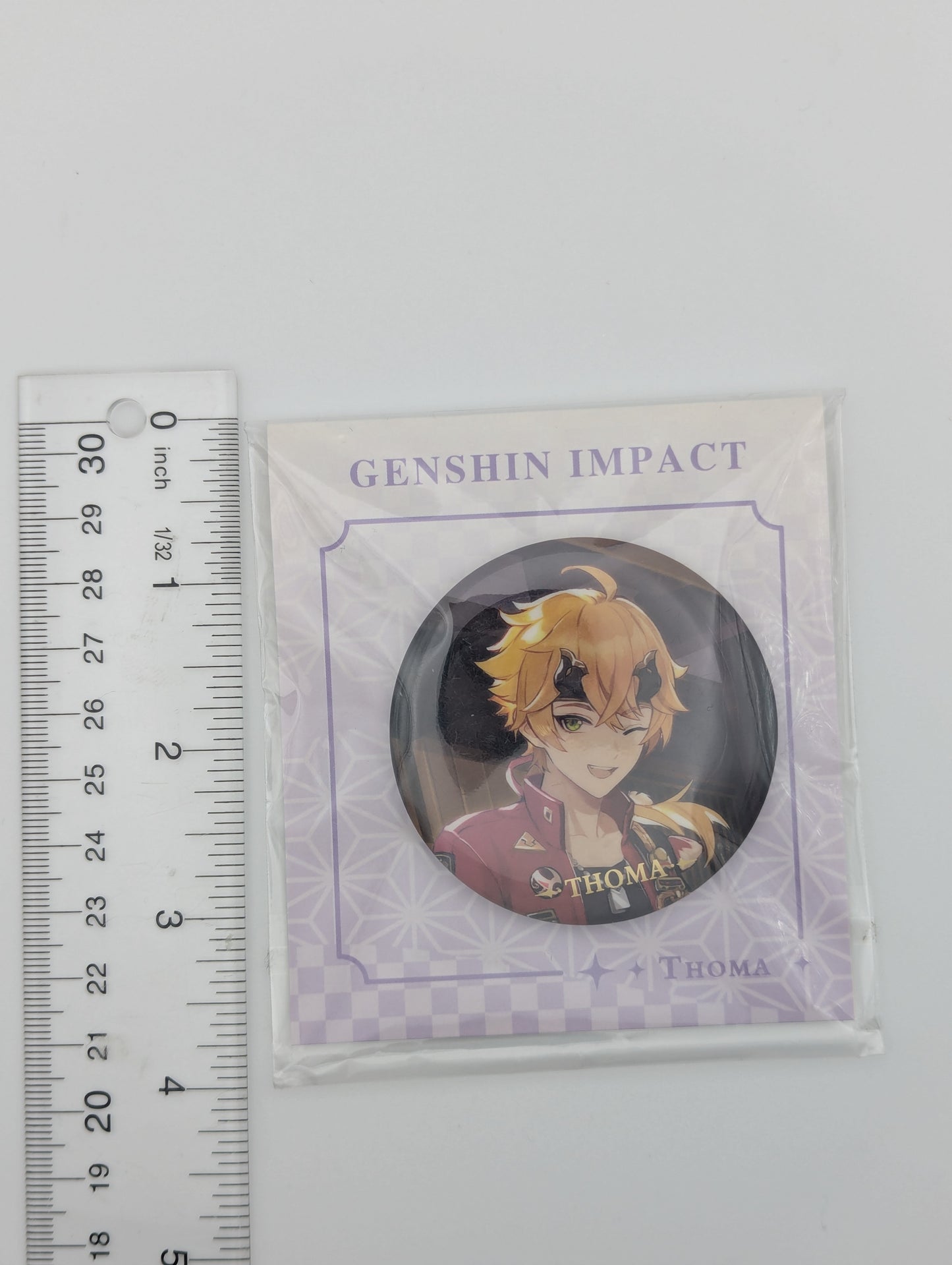 Thoma Genshin Impact Can Badge