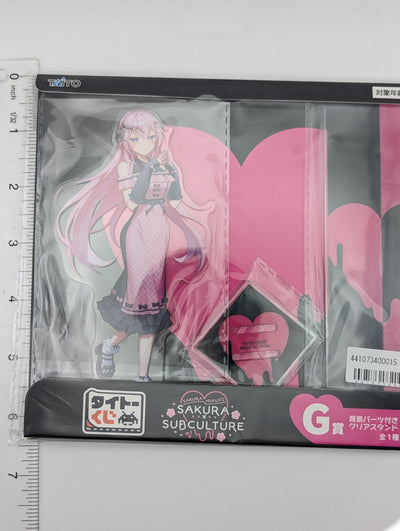Megurine Luka Sakura Miku Vocaloid Kuji Acrylic Stand