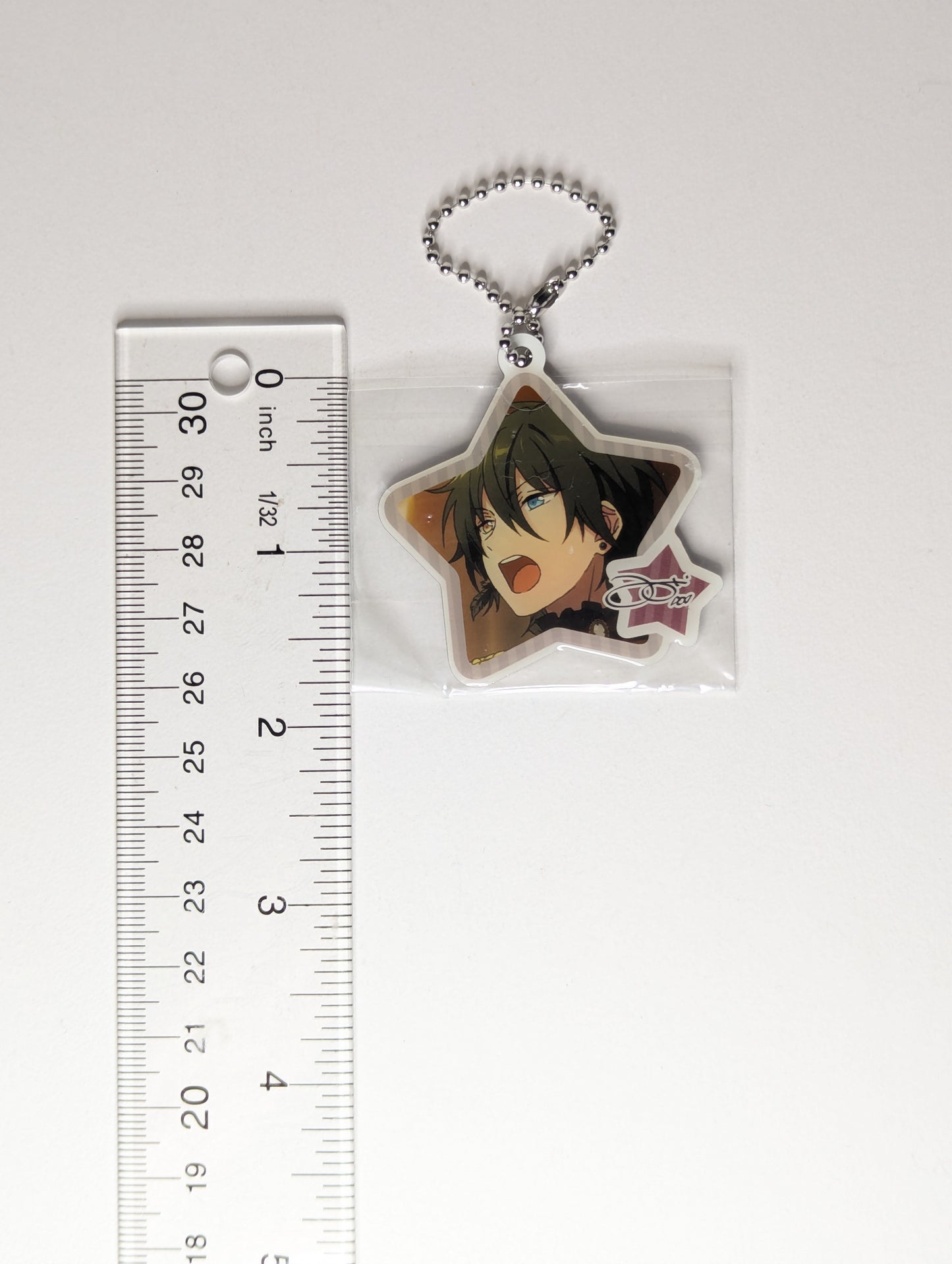 Mika Kagehira Ensemble Stars Metal Star Keychain