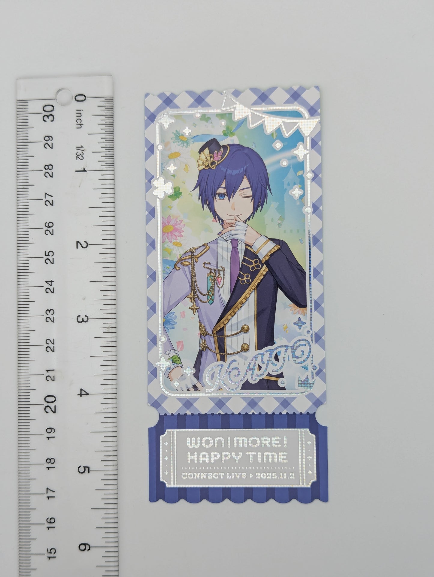 KAITO Project Sekai Ticket-Style Card