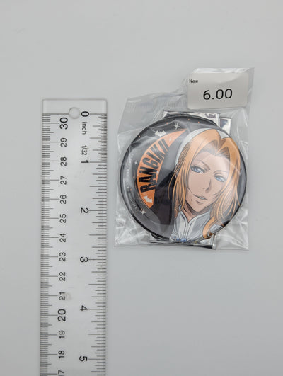 Rangiku Matsumoto Shunsui Bleach Can Badge