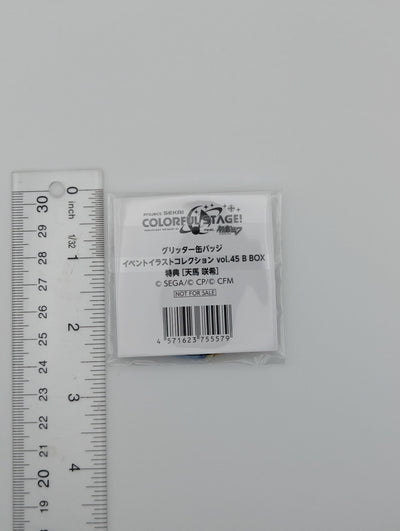 Saki Tenma Project Sekai Glitter Can Badge Box Bonus