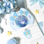 Blue PVC Cat Badge Holder (5.8-7.5CM)