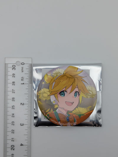 Kagamine Len Project Sekai 4th Anniversary Connect Live Can Badge