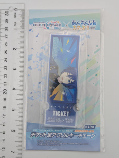 KAITO Project Sekai Ticket-style Acrylic Keychain
