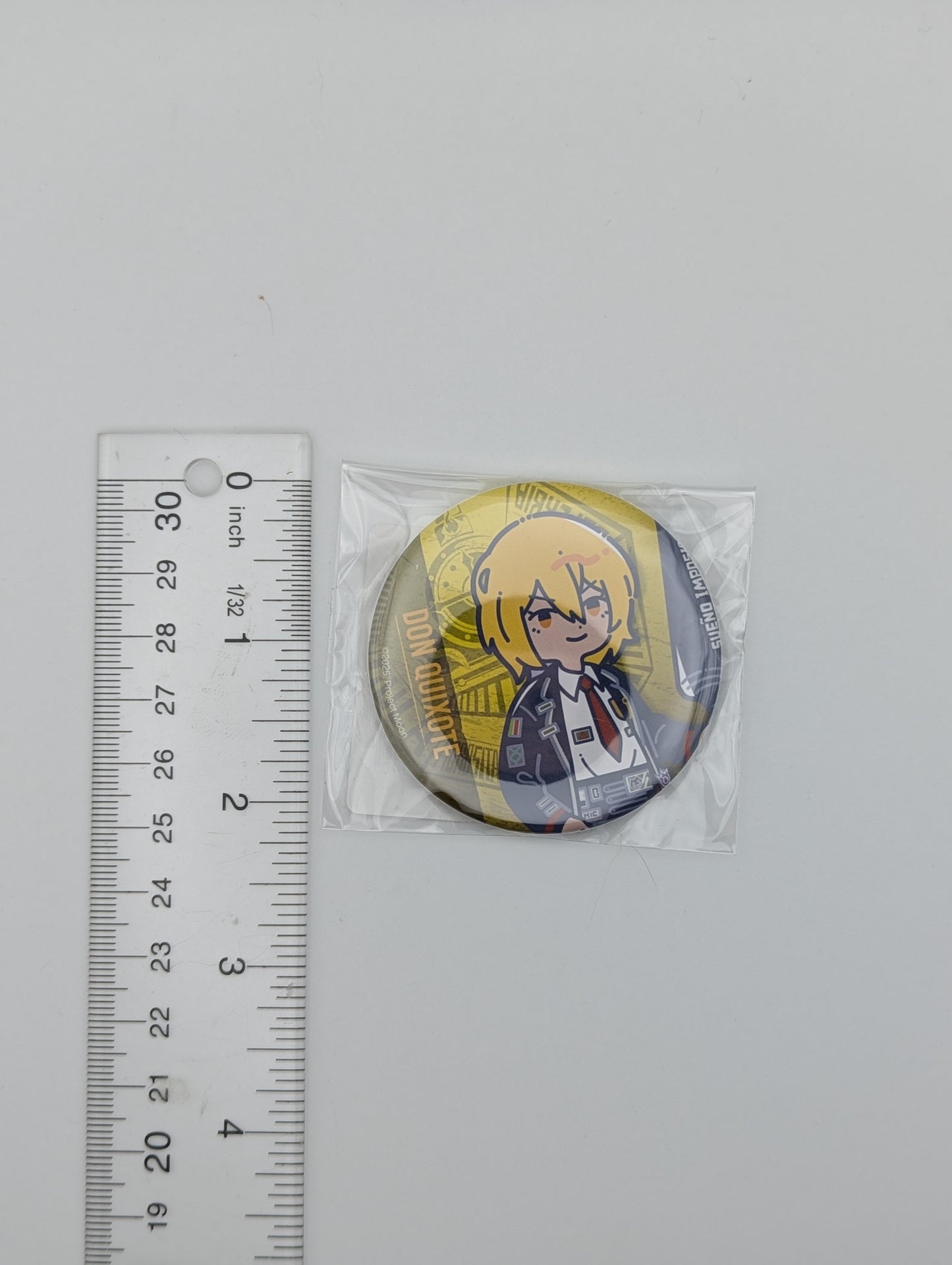 Don Quixote Limbus Company Ichiban Kuji Can Badge