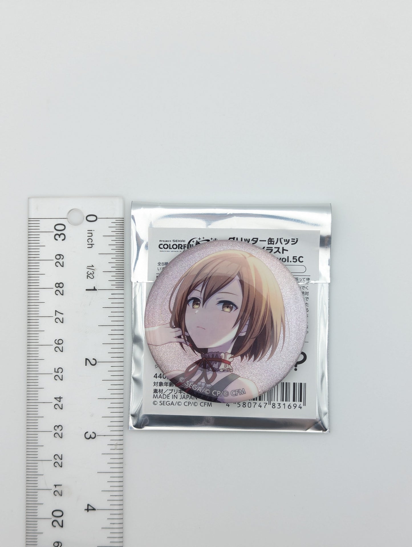 MEIKO Project Sekai Glitter Can Badge