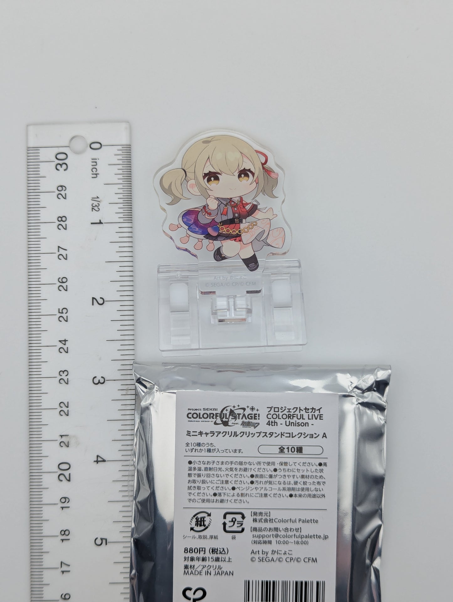 Kohane Azusawa Project Sekai COLORFUL LIVE 4th -Unison- Acrylic Clip Holder