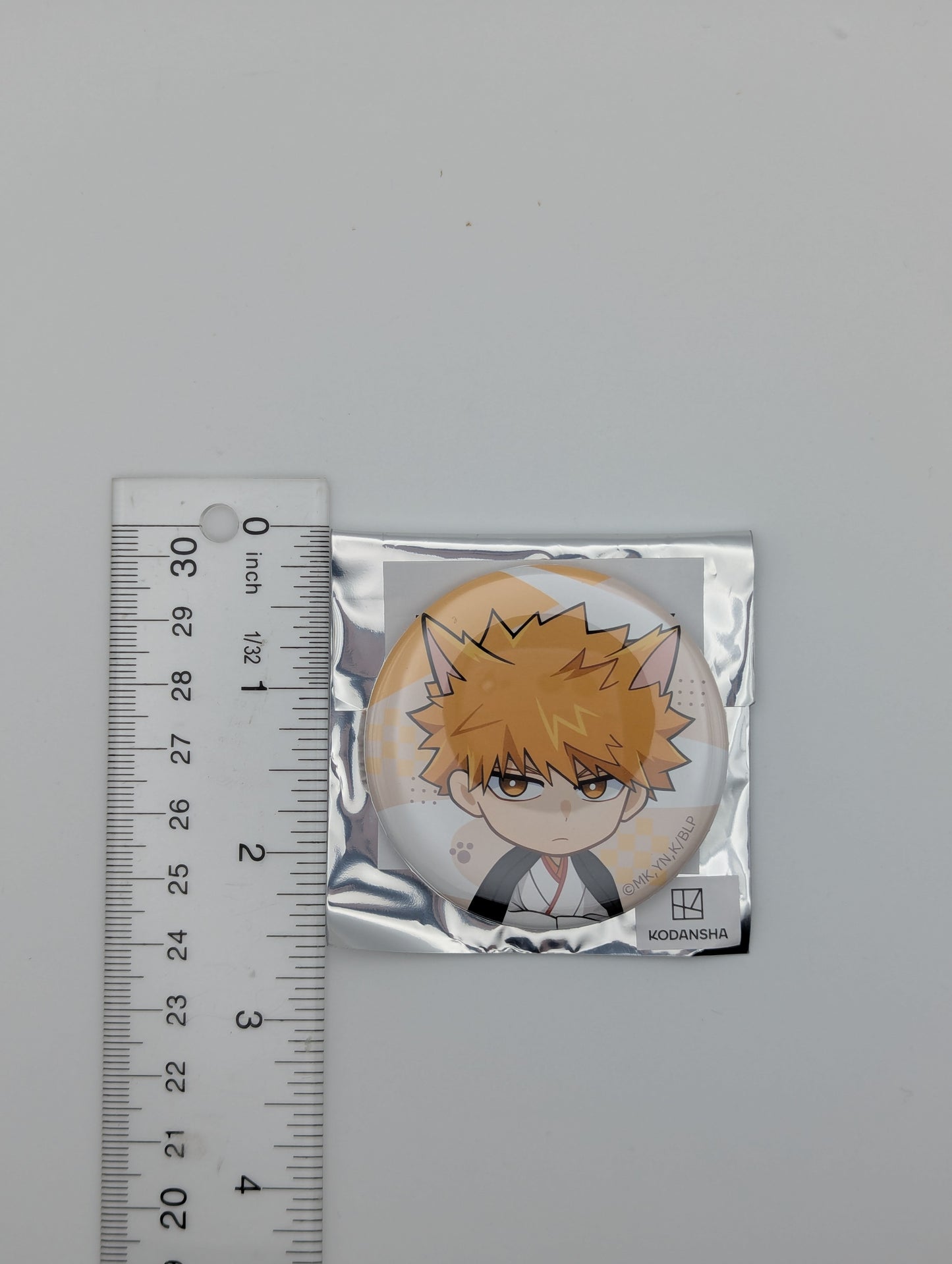 Kunigami Rensuke Blue Lock Wafuku Kemomimi Can Badge