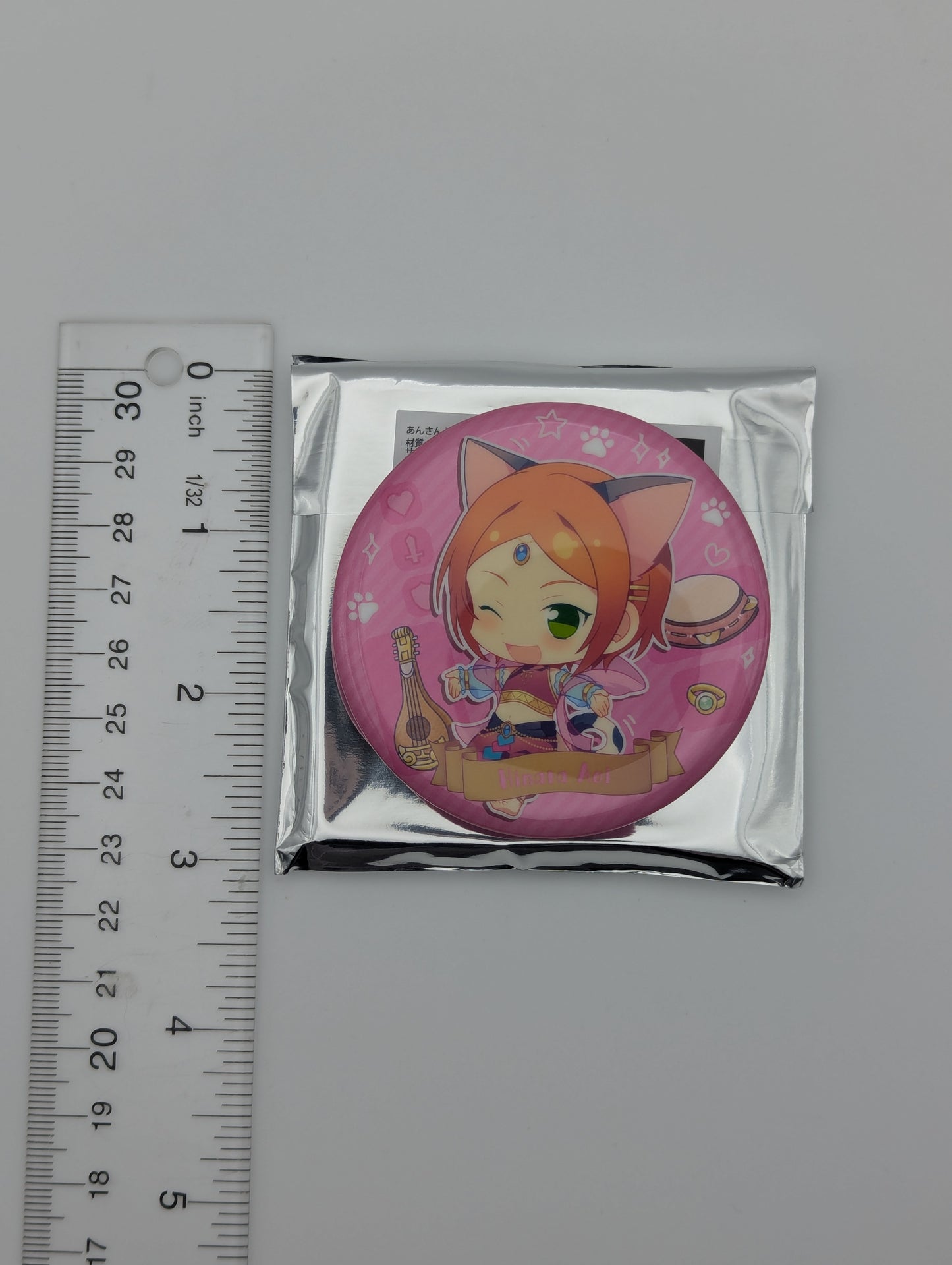 Hinata Aoi Ensemble Stars CN Kitty Can Badge