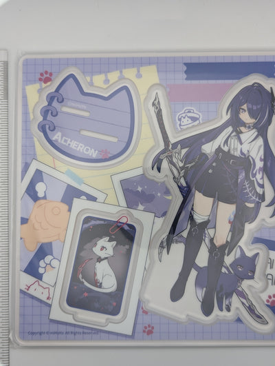 Acheron Honkai Star Rail Cat Acrylic Stand