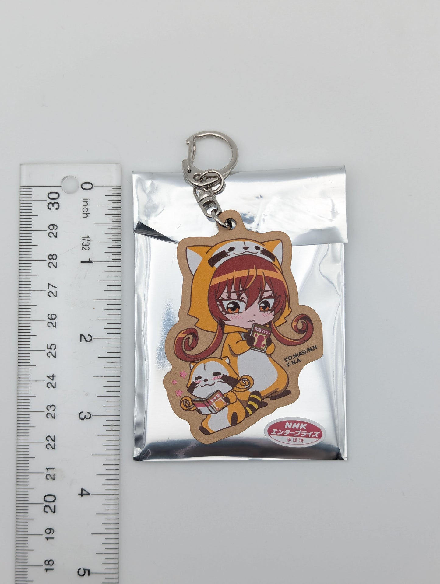 Ameri Azazel Welcome to Demon School Iruma-kun x Rascal Wooden Keychain