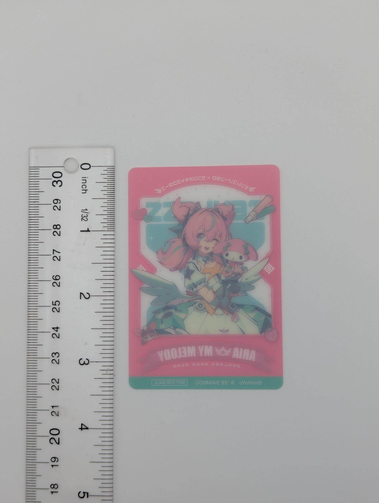 Aria Zenless Zone Zero x Sanrio Clear Card