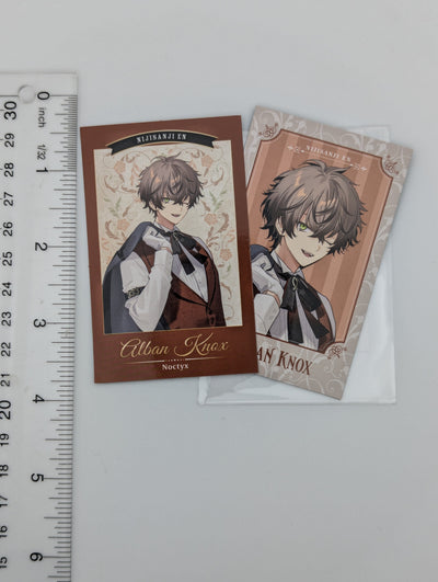 Alban Knox Nijisanji EN Butler Kuji Card Set