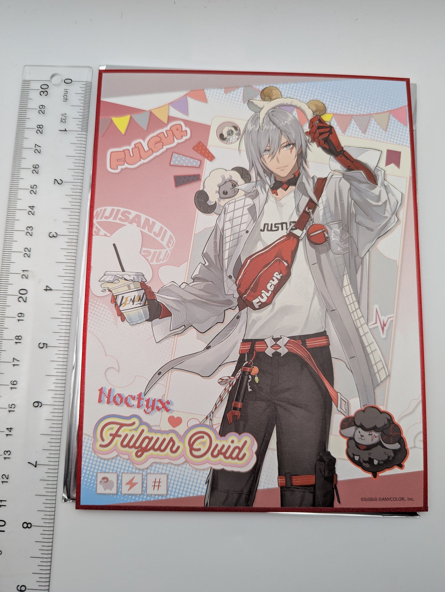 Fulgur Ovid Nijisanji x IPSTAR Large Shikishi Board