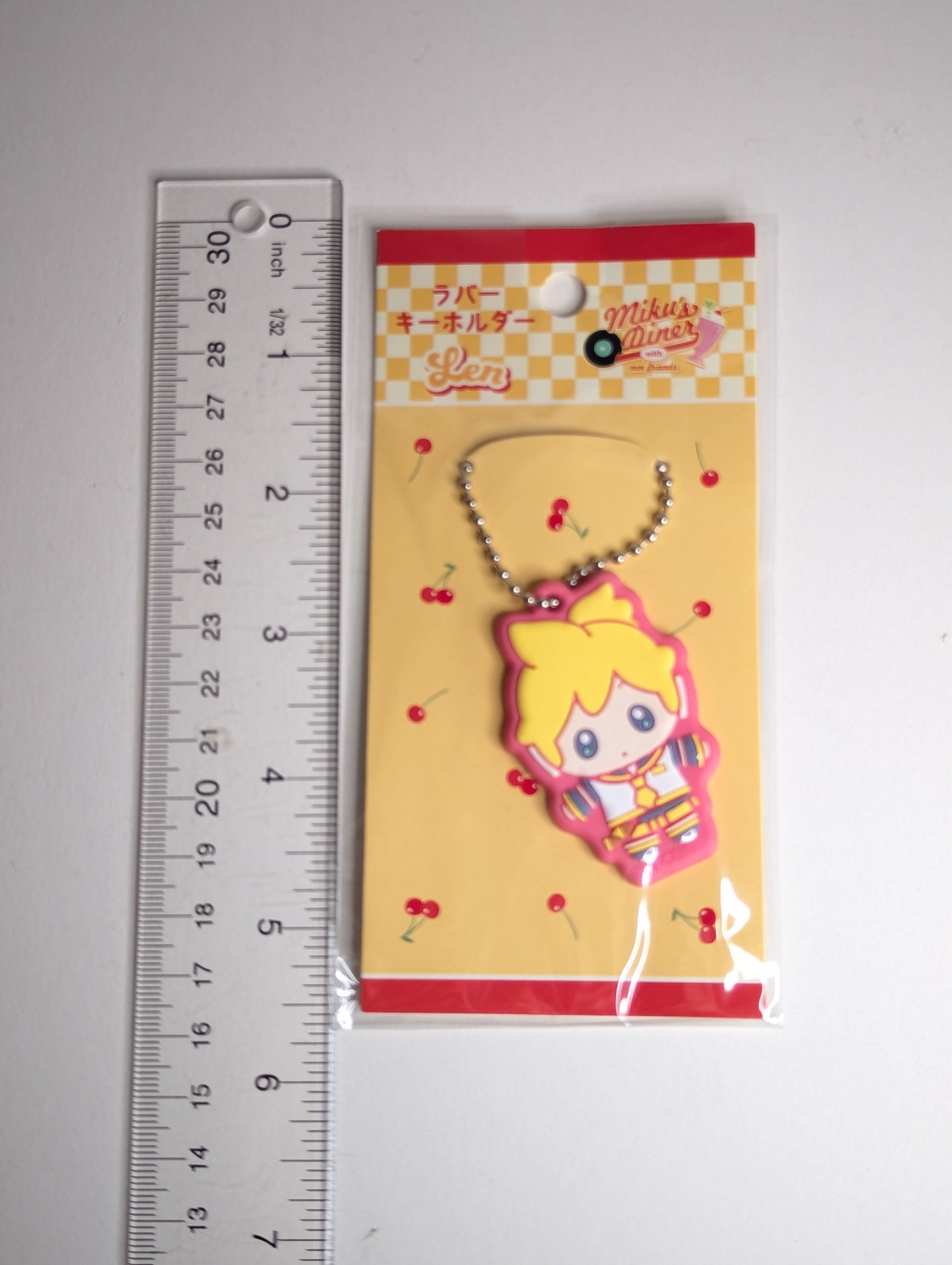 Kagamine Len Vocaloid Hatsune Miku Diner Rubber Strap