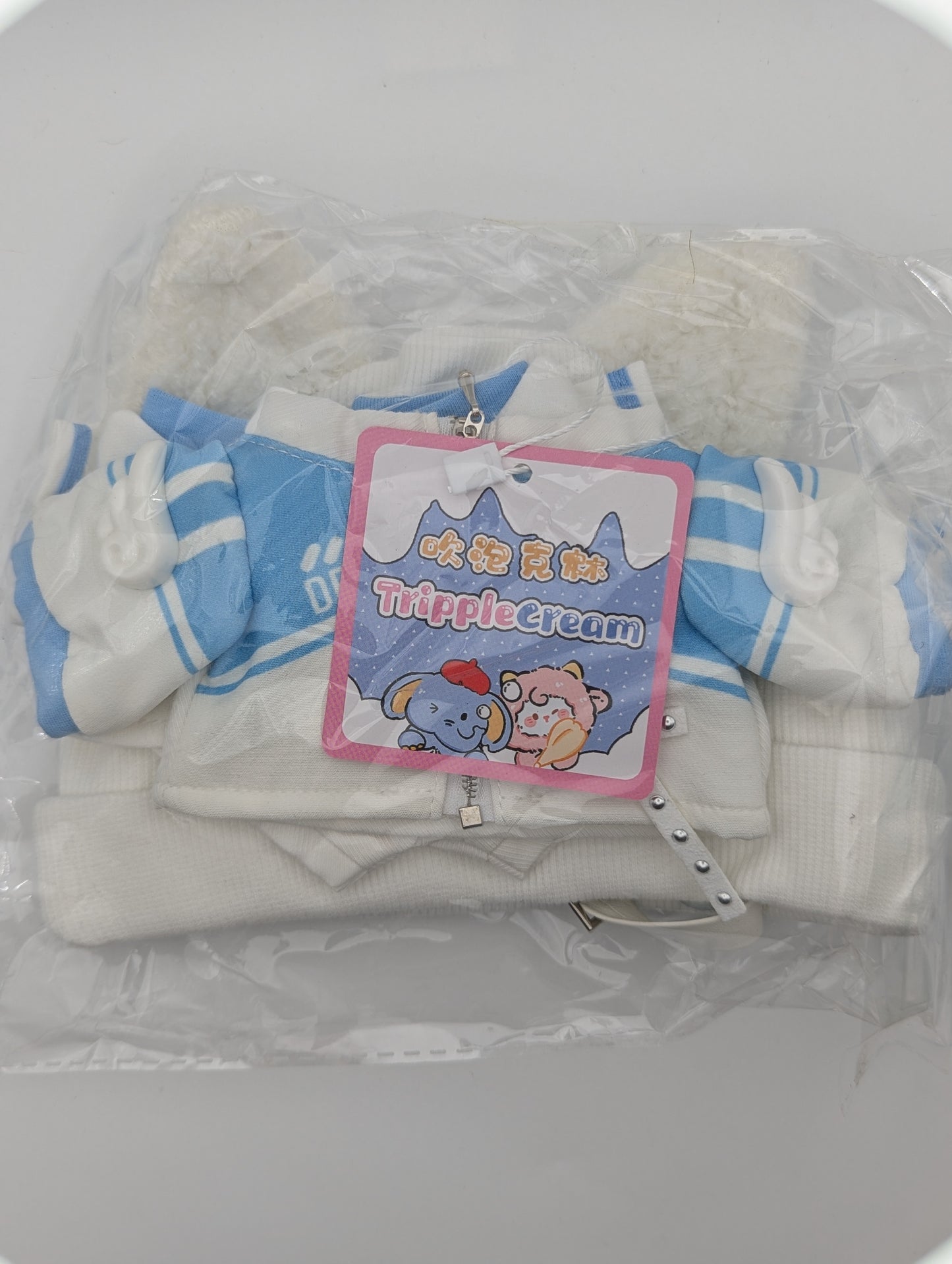 Blue and White Subculture Nui Clothing 20CM