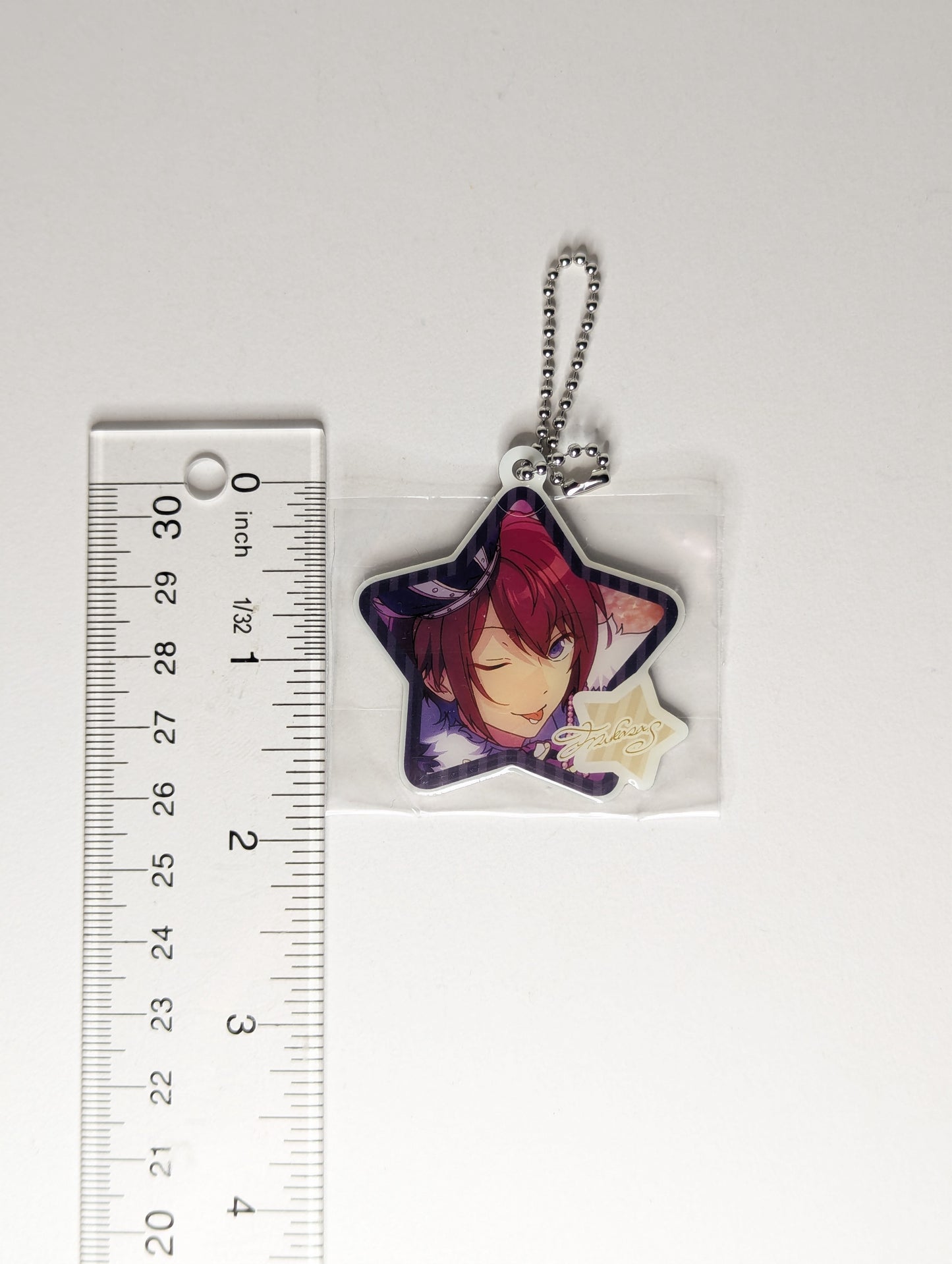 Tsukasa Suou Ensemble Stars Metal Star Keychain