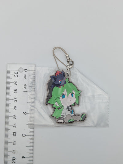 N & Zorua Pokemon Trainers Rubber Strap