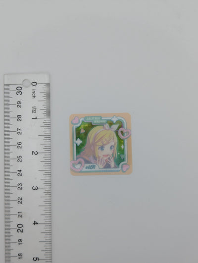 Kagamine Rin Project Sekai Clear Memo Sticker