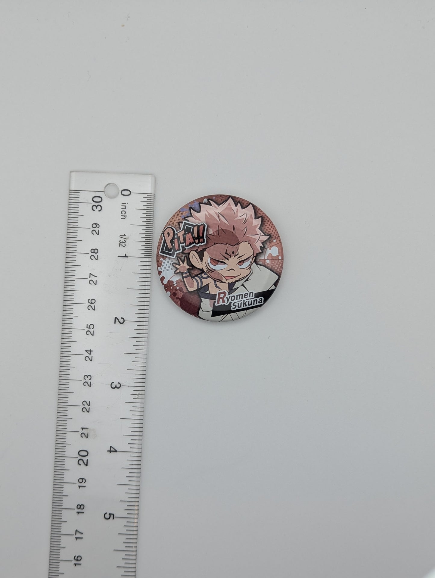 Ryomen Sukuna Jujutsu Kaisen Can Badge