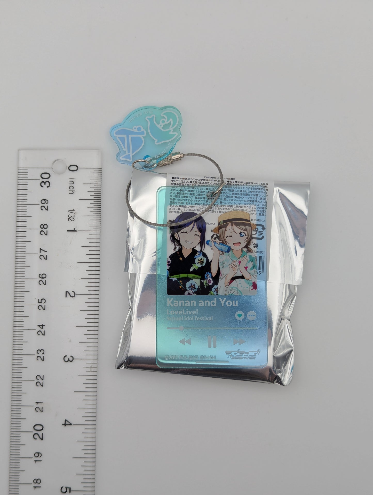 Kanan Matsuura & You Watanabe Love Live Sunshine UR Pair Acrylic Keychain