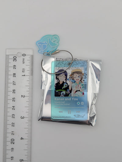Kanan Matsuura & You Watanabe Love Live Sunshine UR Pair Acrylic Keychain
