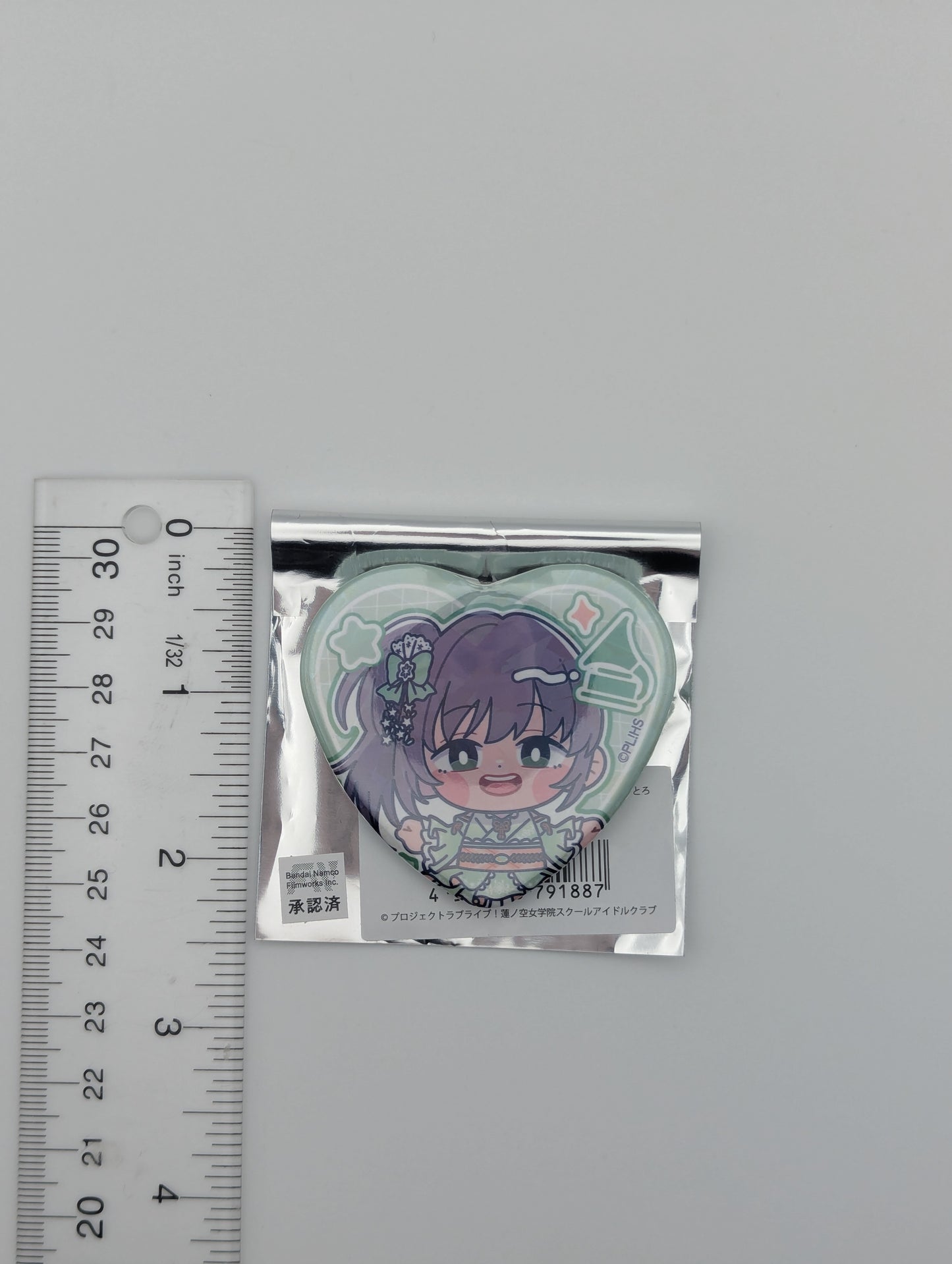 Kozue Otomune Link! Like! Love Live Hasunosora New Toro Heart Can Badge