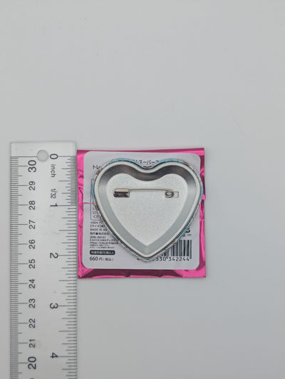 Keke Tang Love Live Valentine's ver Heart Can Badge *Foil*