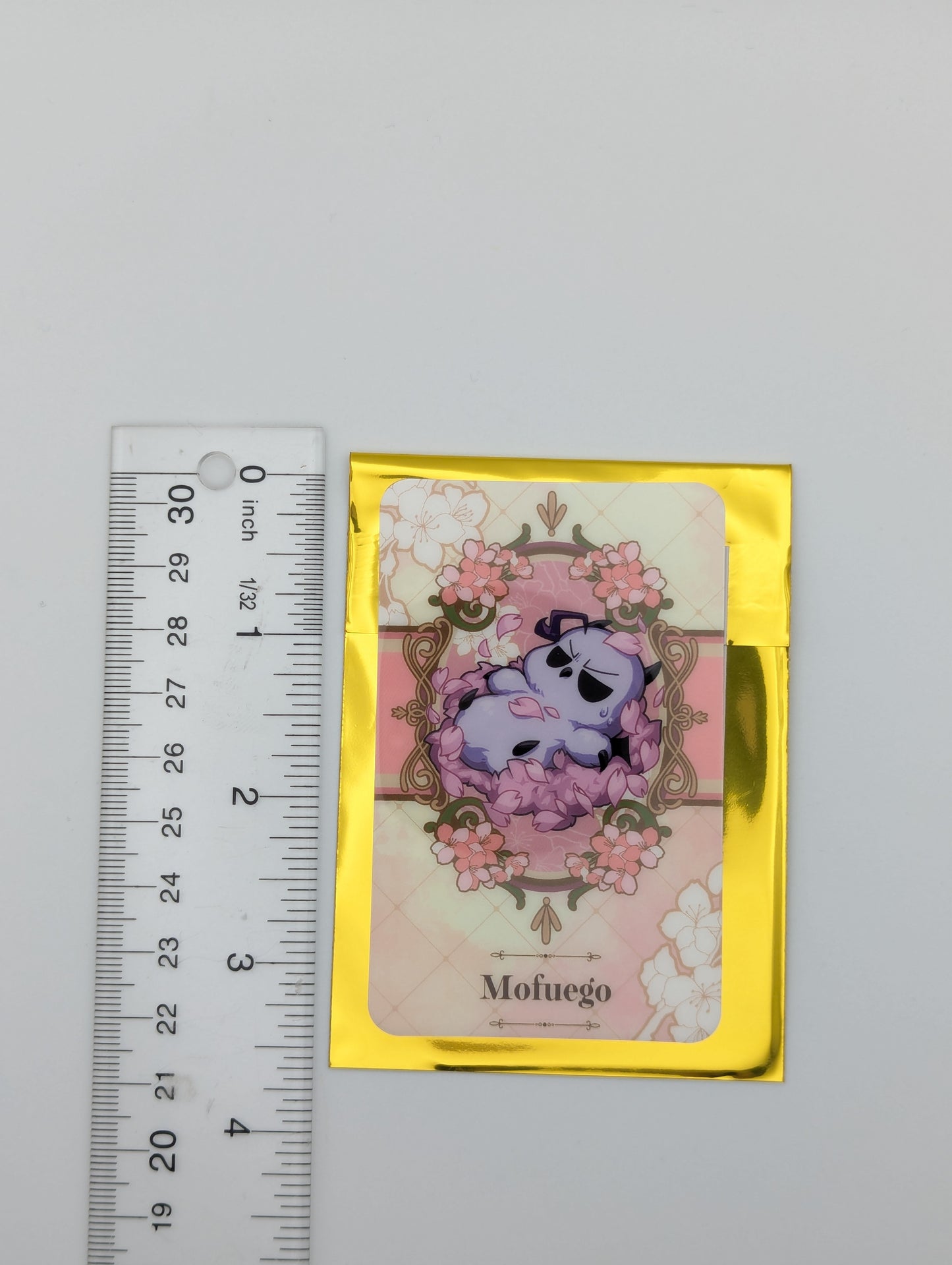 Mofuego Welcome to Demon School Iruma-kun x Hana Biyori Trading Card