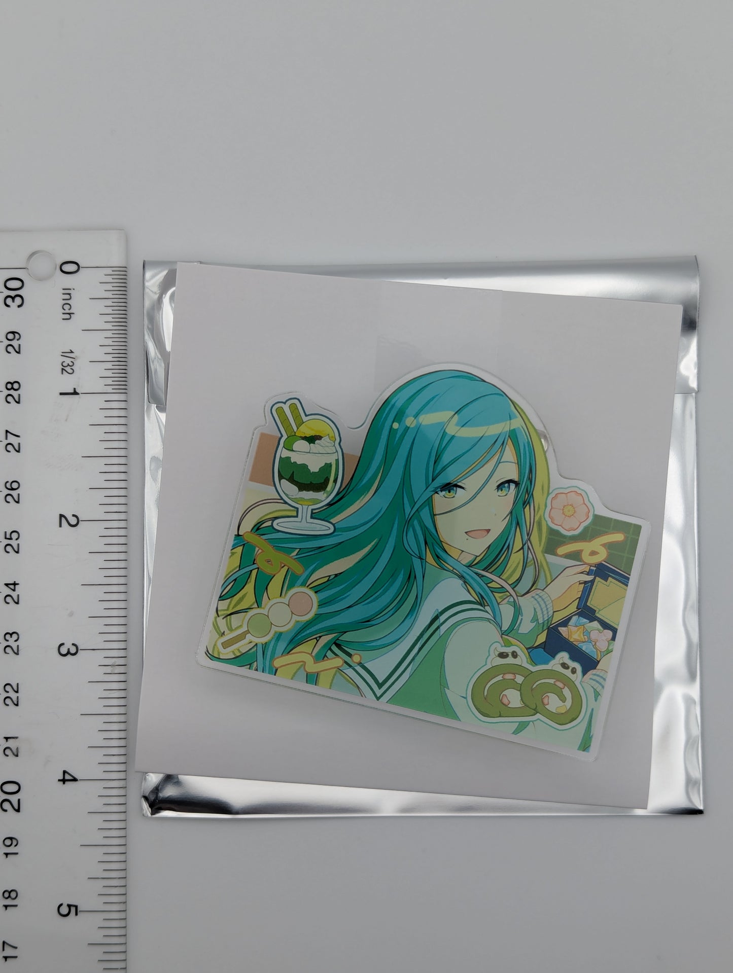 Shizuku Hinomori Project Sekai Anniversary Birthday 2023-2024 Acrylic Badge Clip