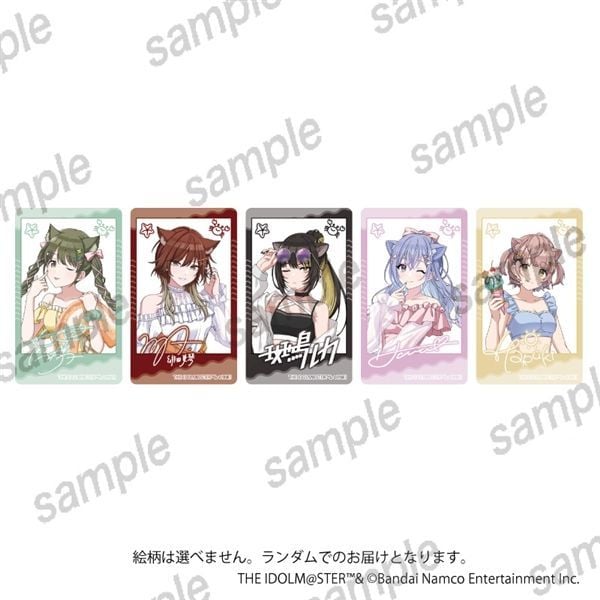 [PREORDER] Idolmaster Shiny Colors x Maneki Neko Karaoke Clear Cards