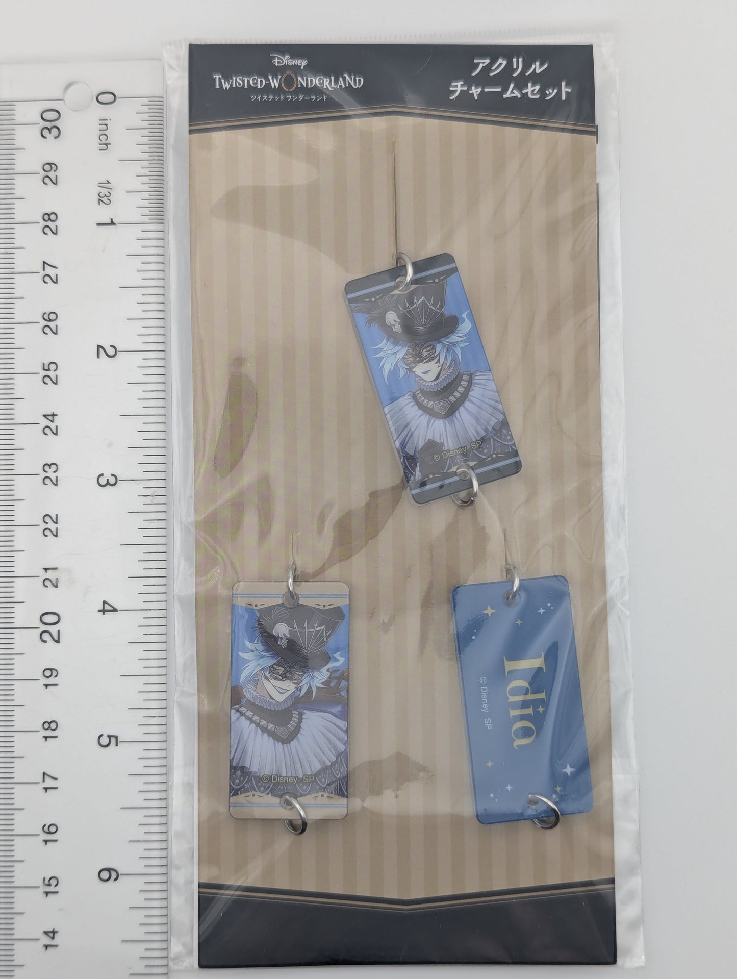 Idia Shroud Twisted Wonderland Keychain