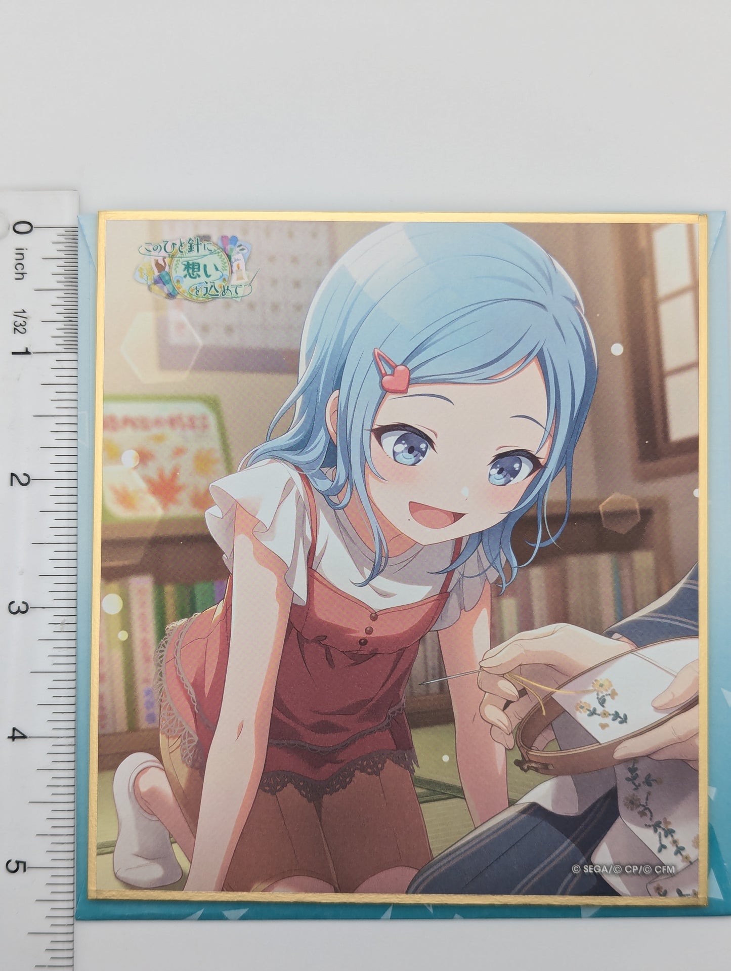 Shizuku Hinomori Project Sekai Shikishi