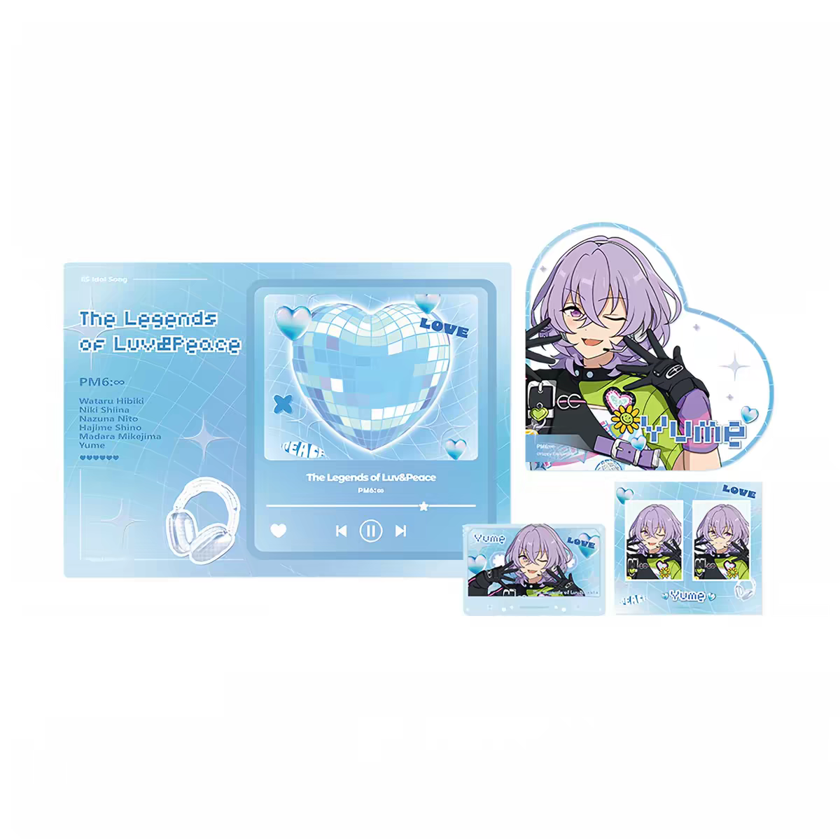 [PREORDER] CN Ensemble Stars 10 UNIT SONG Ita Board Sets