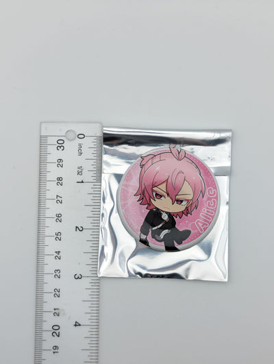 Asmodeus Alice Welcome to Demon School Iruma-kun Mafia AU Can Badge