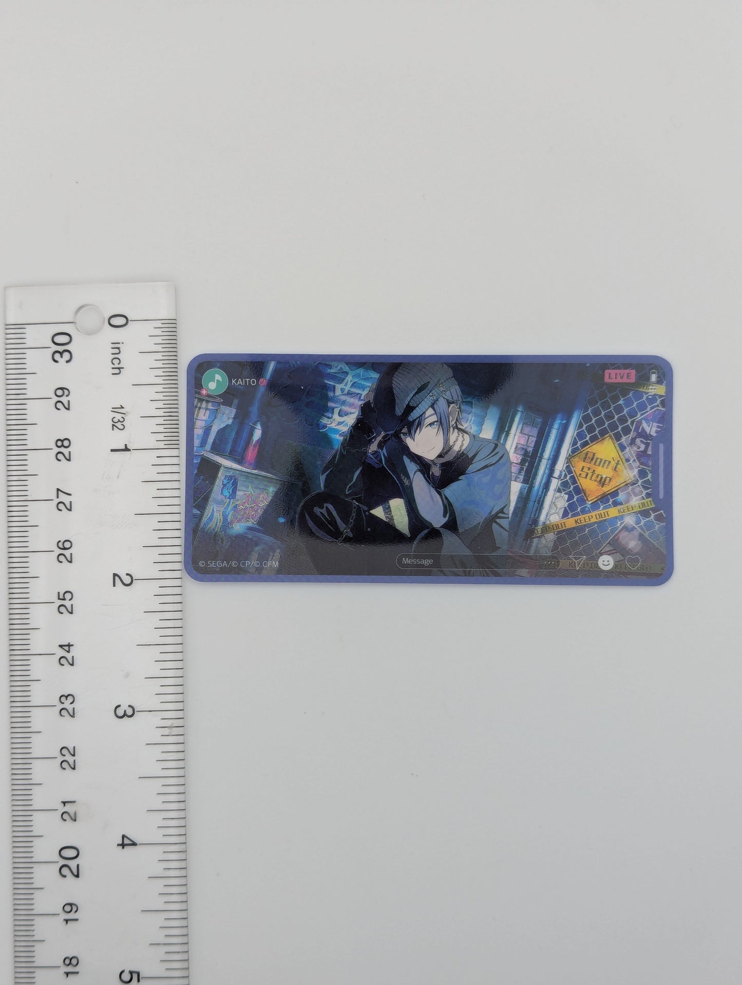 KAITO Project Sekai Clear Memo Sticker