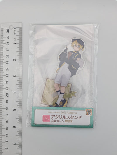 Kagamine Len Hatsune Miku Glasses x Cafe Kuji Acrylic Stand